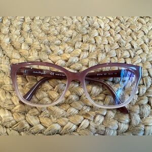 Salvatore Ferragamo Eyeglasses in Pink SF2734 53-15-135 Made in Italy EUC
